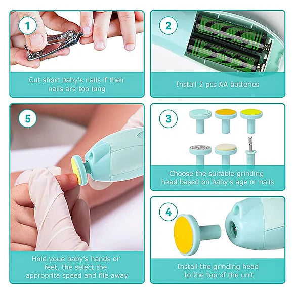 BestHunch™ Electric Baby Nail Grinder