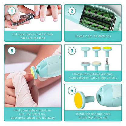 BestHunch™ Electric Baby Nail Grinder